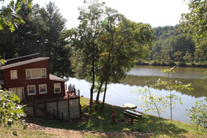 River Mist Retreat - A riverfront home on 40 private acres