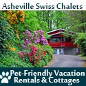 Asheville Swiss Chalets Pet Friendly Rentals